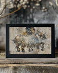 Poster - Surreal Fable Abstract Art Illustration Wallart 097