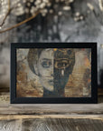 Poster - Woman Portrait Abstract Art Illustration Wallart 44