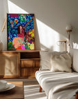 Plakat - Girl At the Stairs - Admen.dk