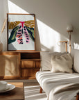 Plakat - Din 140 Abstract Butterfly - Admen.dk