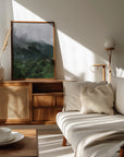 Plakat - Foggy Mountains - Admen.dk