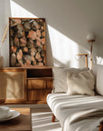 Plakat - Wood Logs 01 - Admen.dk