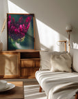 Plakat - Red Flowers 37 - Admen.dk