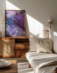 Plakat - Purple Flowers 08 - Admen.dk