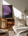 Plakat - Purple Flowers 19 - Admen.dk