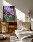 Plakat - Purple Flowers 01 - Admen.dk