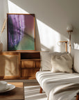 Plakat - Purple Flowers 04 - Admen.dk