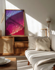 Plakat - Pink Flowers 14 - Admen.dk