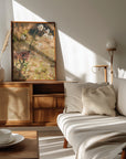 Plakat - White Flowers 09 - Admen.dk