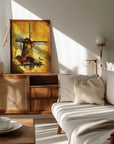 Poster - Windmill - Sepia Illustration 66