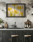 Plakat - Flowering tulips