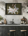 Plakat - White Flowers 10 - Admen.dk