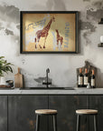 Plakat - Giraffes 90s 26