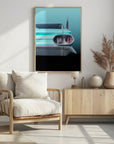 Plakat - US classic car 1961 Sedan Deville - Admen.dk