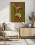 Plakat - Floral Vase - Admen.dk