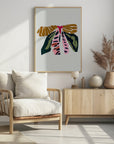 Plakat - Din 140 Abstract Butterfly - Admen.dk