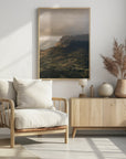 Plakat - Mountain view and clouds - Admen.dk