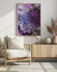 Plakat - Purple Flowers 08 - Admen.dk