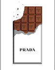 Plakat - Prada chocolate bite - Admen.dk
