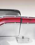 Poster - US classic car 1958 taillight abstract