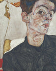 Poster - Egon Schiele's Self Portrait With Physalis 1912