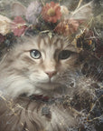 Poster - Cat Animal Vintage Art Illustration Wallart 07