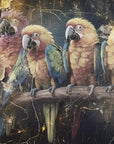 Poster - Parrot Animal Vintage Art Illustration Wallart 10