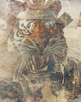 Poster - Tiger Animal Vintage Art Illustration Wallart 20