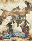 Poster - Surreal Fable Abstract Art Illustration Wallart 095