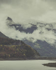 Plakat - Foggy Mountains 18 - Admen.dk