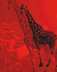 Plakat - Giraffe 90s 29