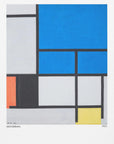 Plakat - Composition with Large Blue Plane, Red, Black, Yellow, and Gray 1921 - Admen.dk
