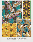 Plakat - Butterflies 20 - Admen.dk