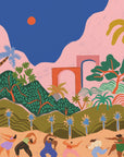 Plakat - Dancing In Paradise - Admen.dk
