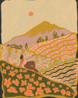 Plakat - Field Of Flowers - Admen.dk