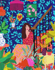 Plakat - Girl At the Stairs - Admen.dk