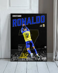 Poster - Cristiano Ronaldo in victory dance
