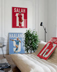 Plakat - Mohamed Salah i stilhed - admen.dk