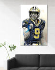 Plakat - Drew Brees