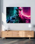 Plakat - The terminator i 3D