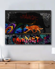 Plakat - Cat mindset savage