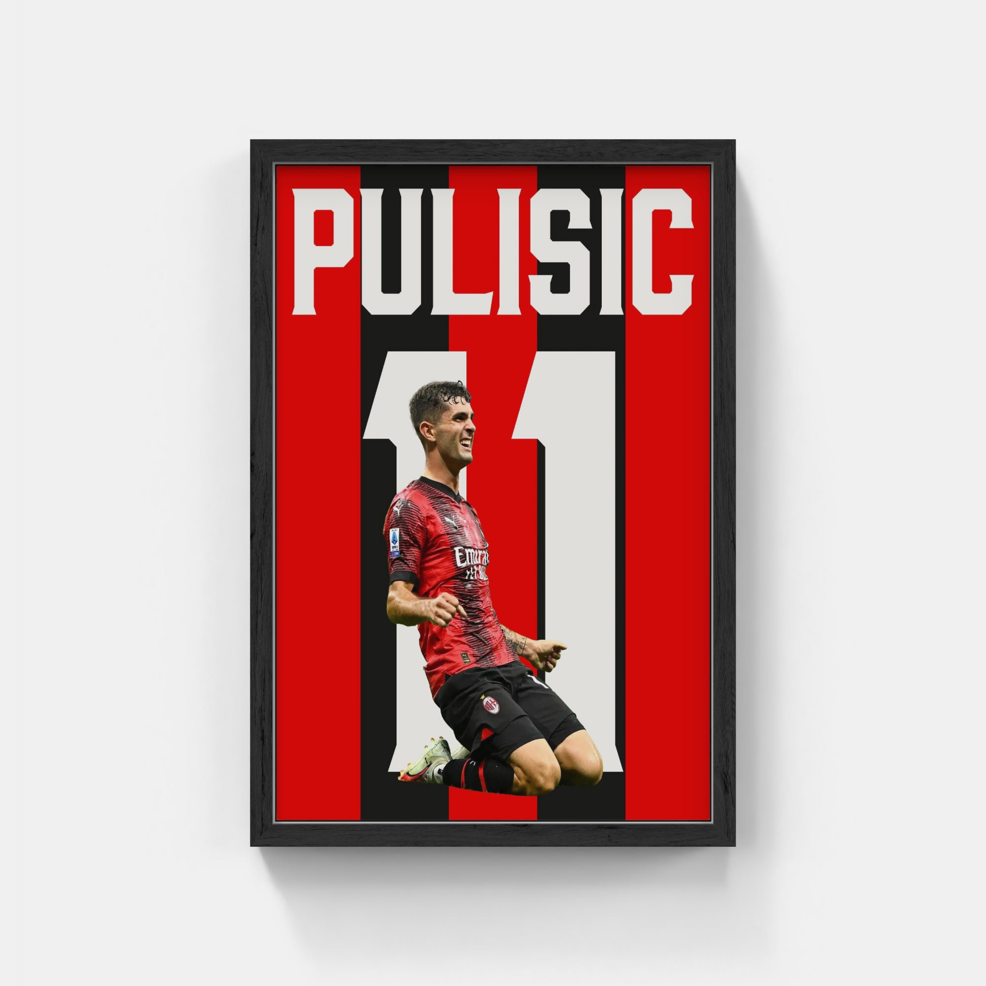 Plakat - Christian Pulisic kunst - admen.dk