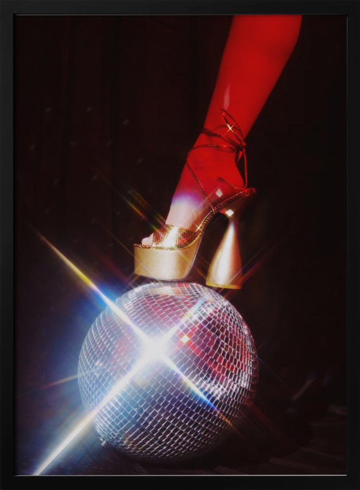 Poster - Groovy Shoe and Disco Ball
