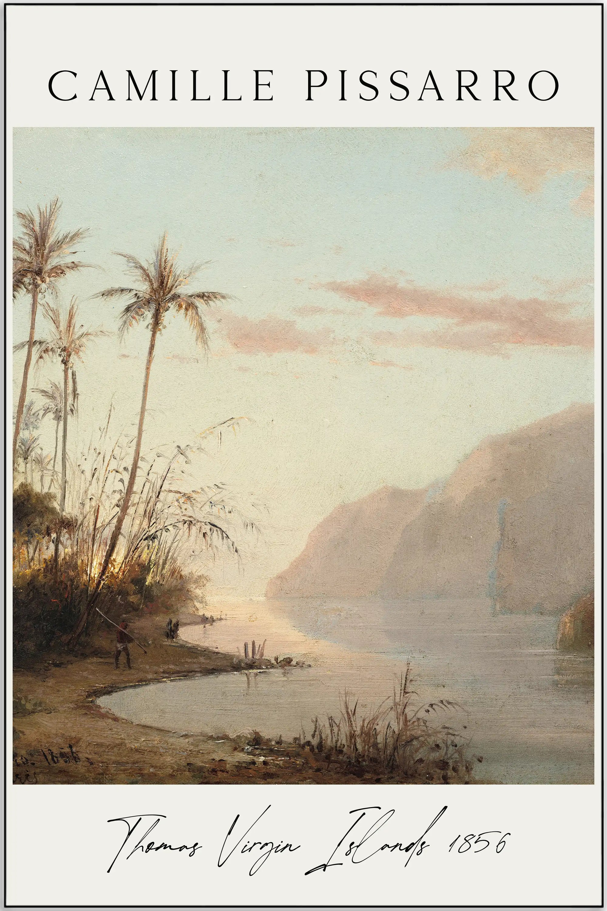 Plakat - Camille Pissarro - Virgin Islands - admen.dk