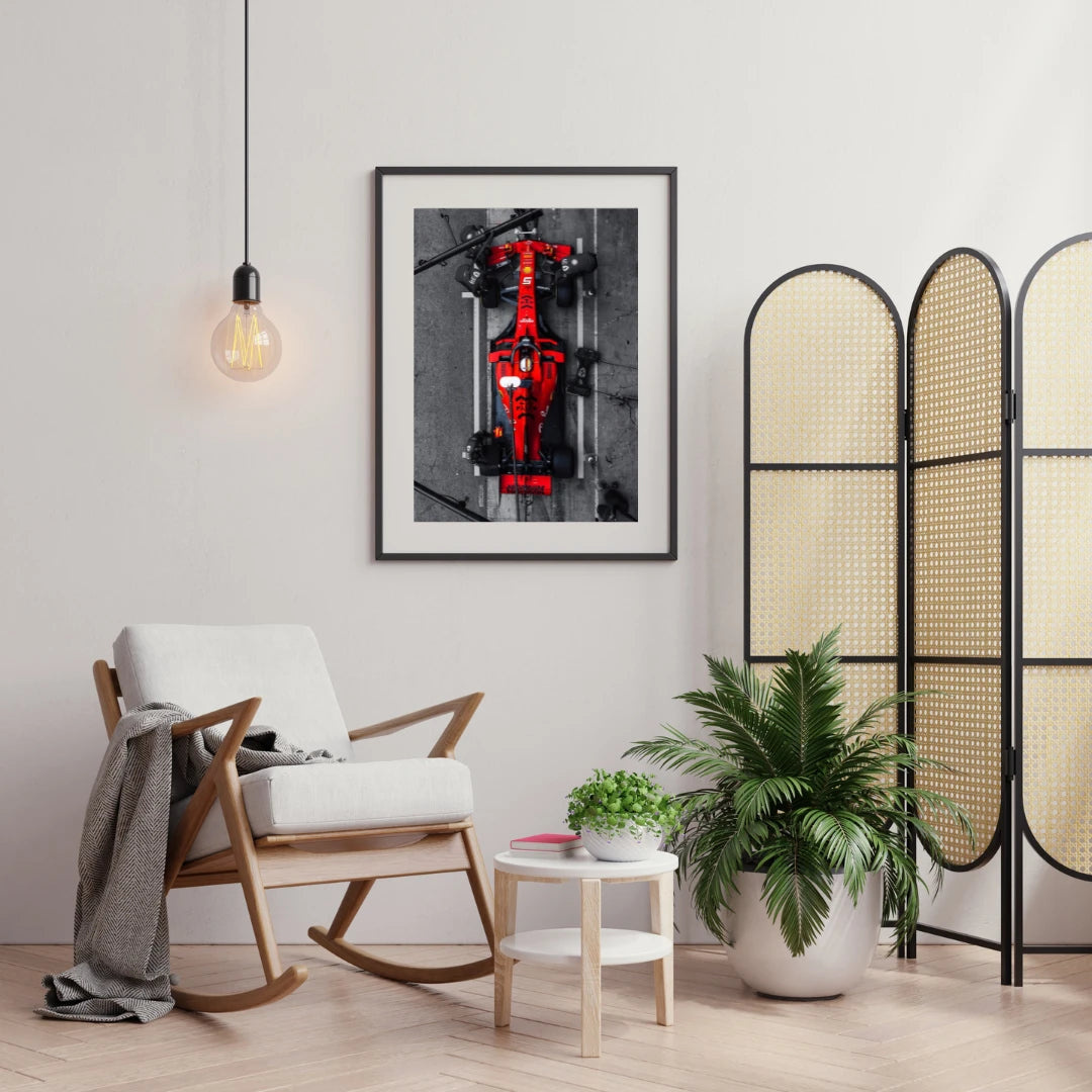 Plakat - Ferrari skyview - Admen.dk