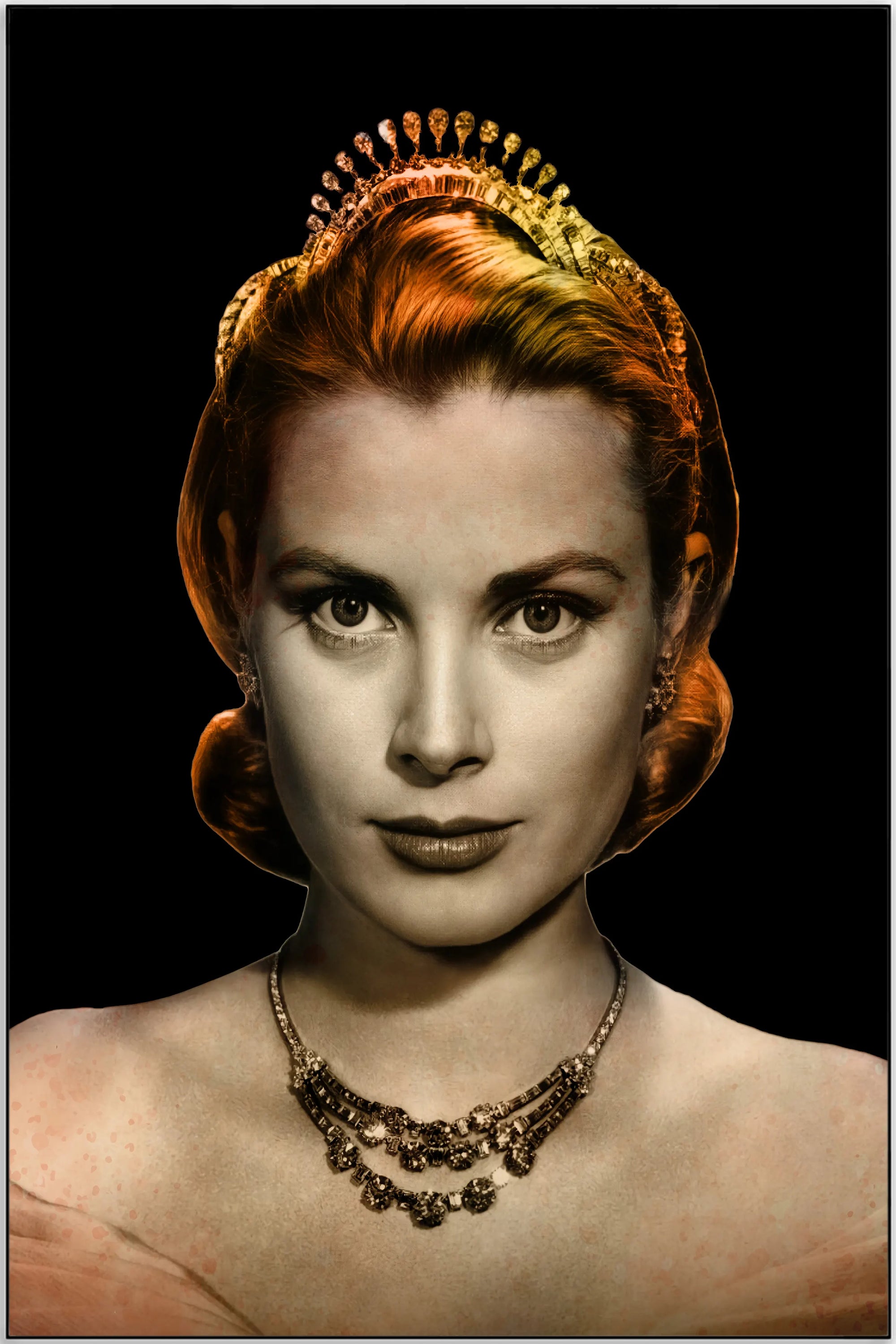 Plakat - Grace Kelly portræt - admen.dk