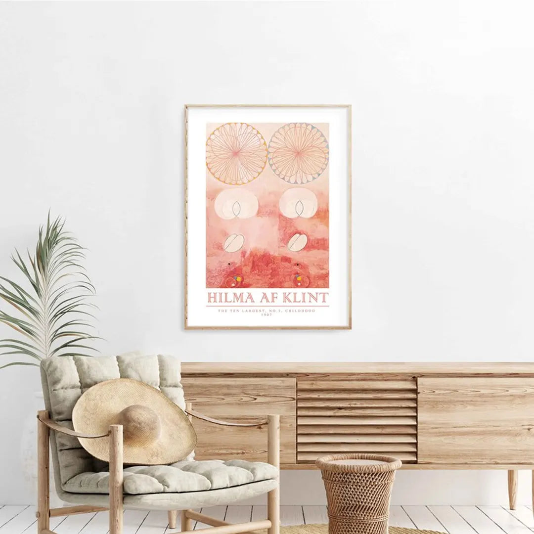 Plakat - Hilma af Klint - Childhood - admen.dk