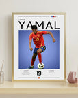 Poster - Lamine Yamal graphic look