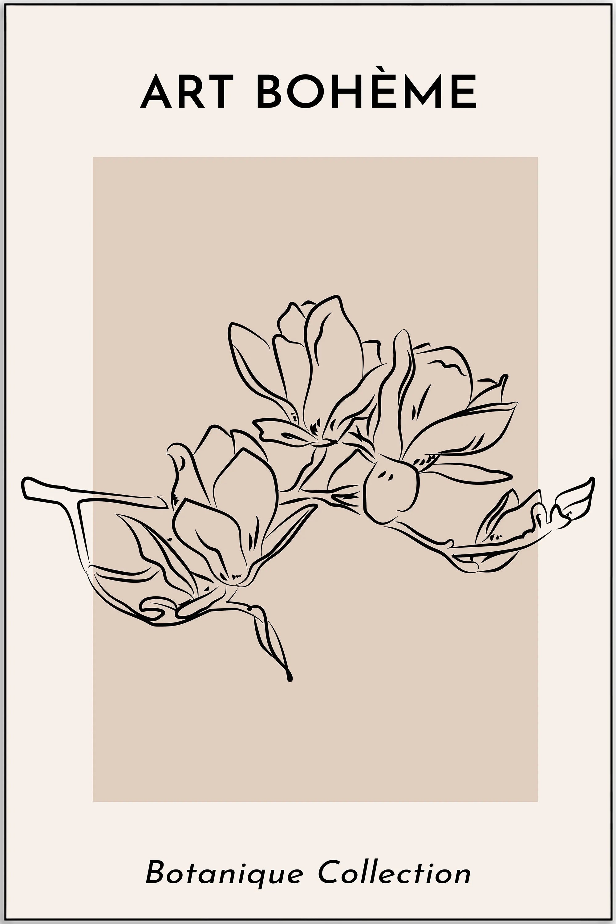 Plakat - Magnolia kunst - admen.dk