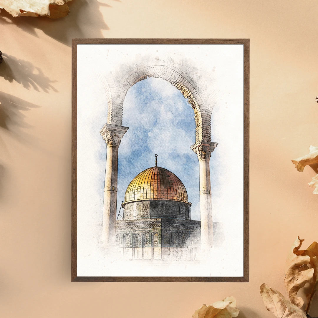 Plakat - Masjid Al Aqsa - Admen.dk